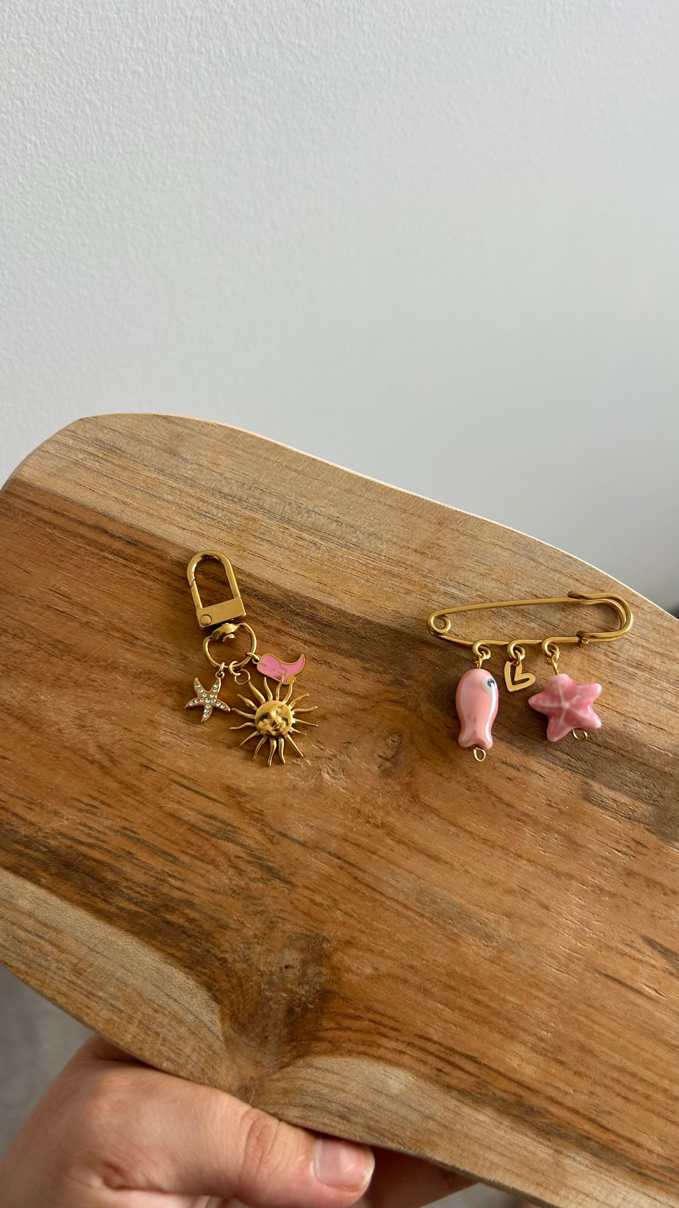 Ensemble broche et mousqueton