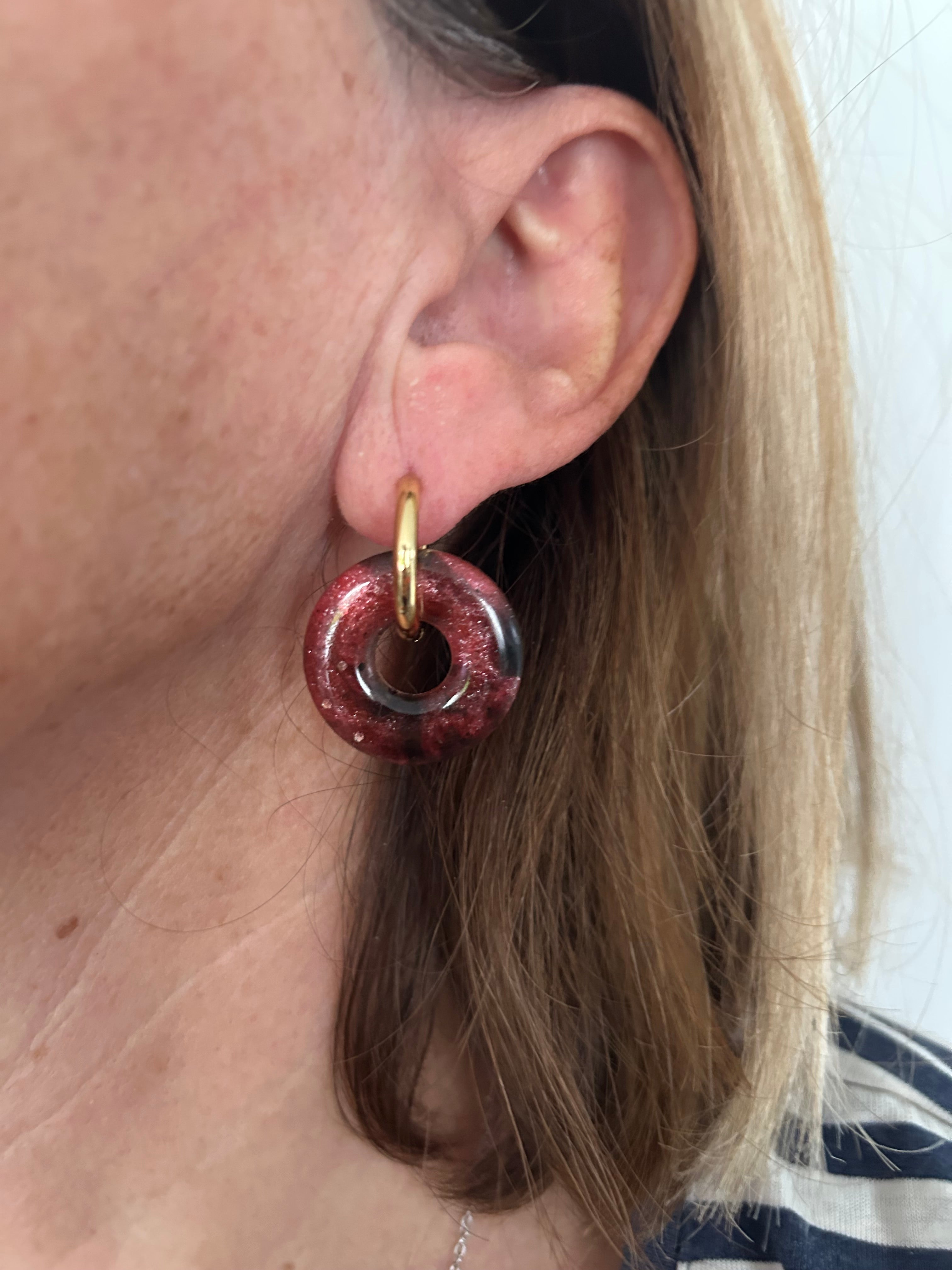 Pampilles ronde plusieurs coloris disponibles