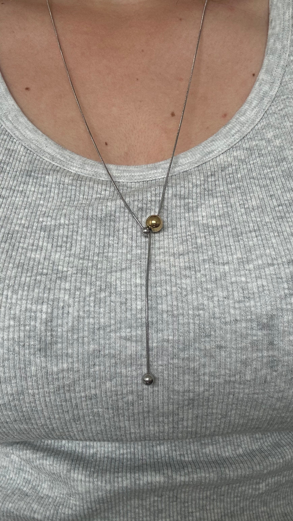 Collier double Léa