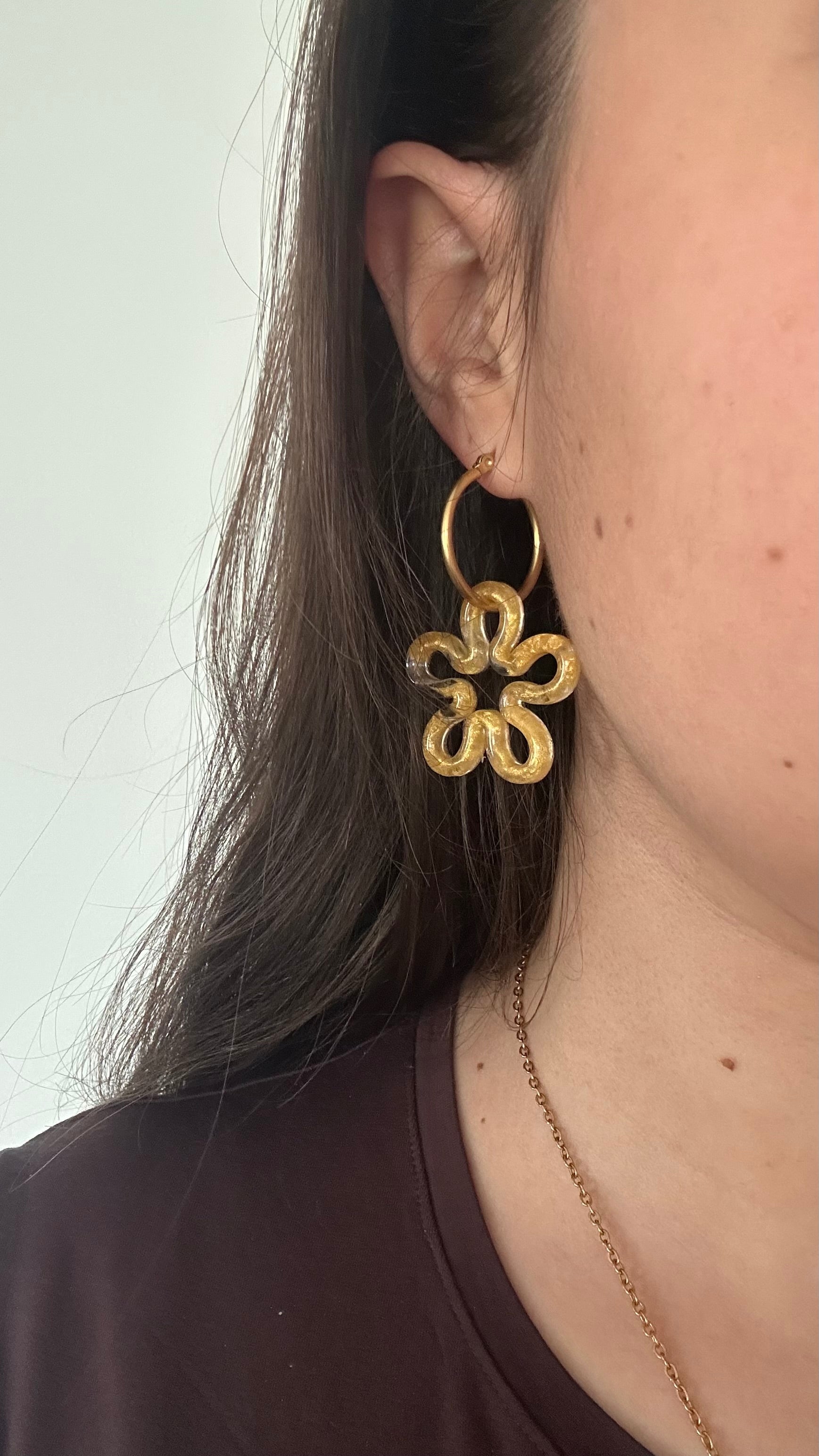 Pampilles fleura plusieurs coloris disponibles