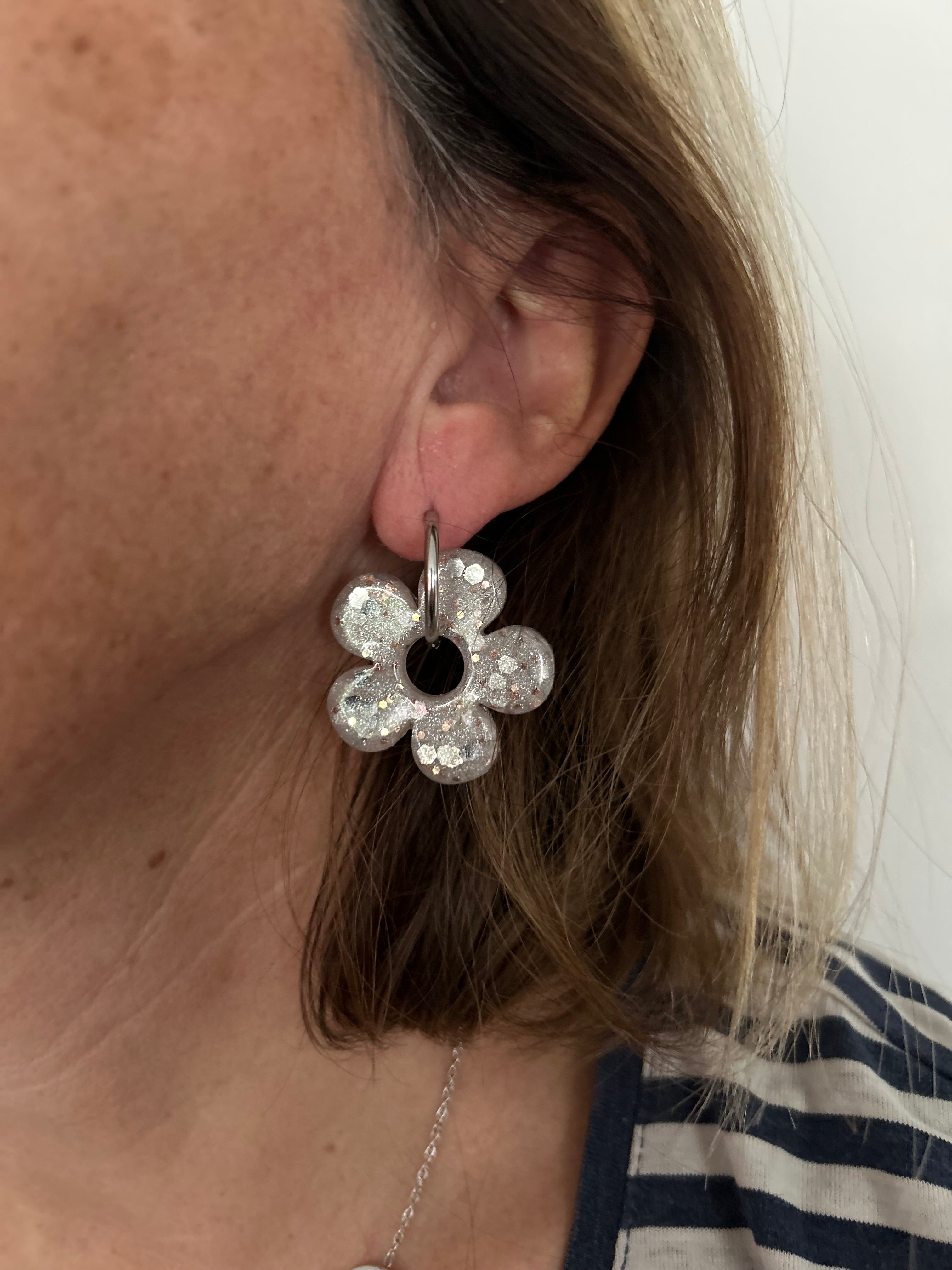 Pampilles fleuri plusieurs coloris disponibles