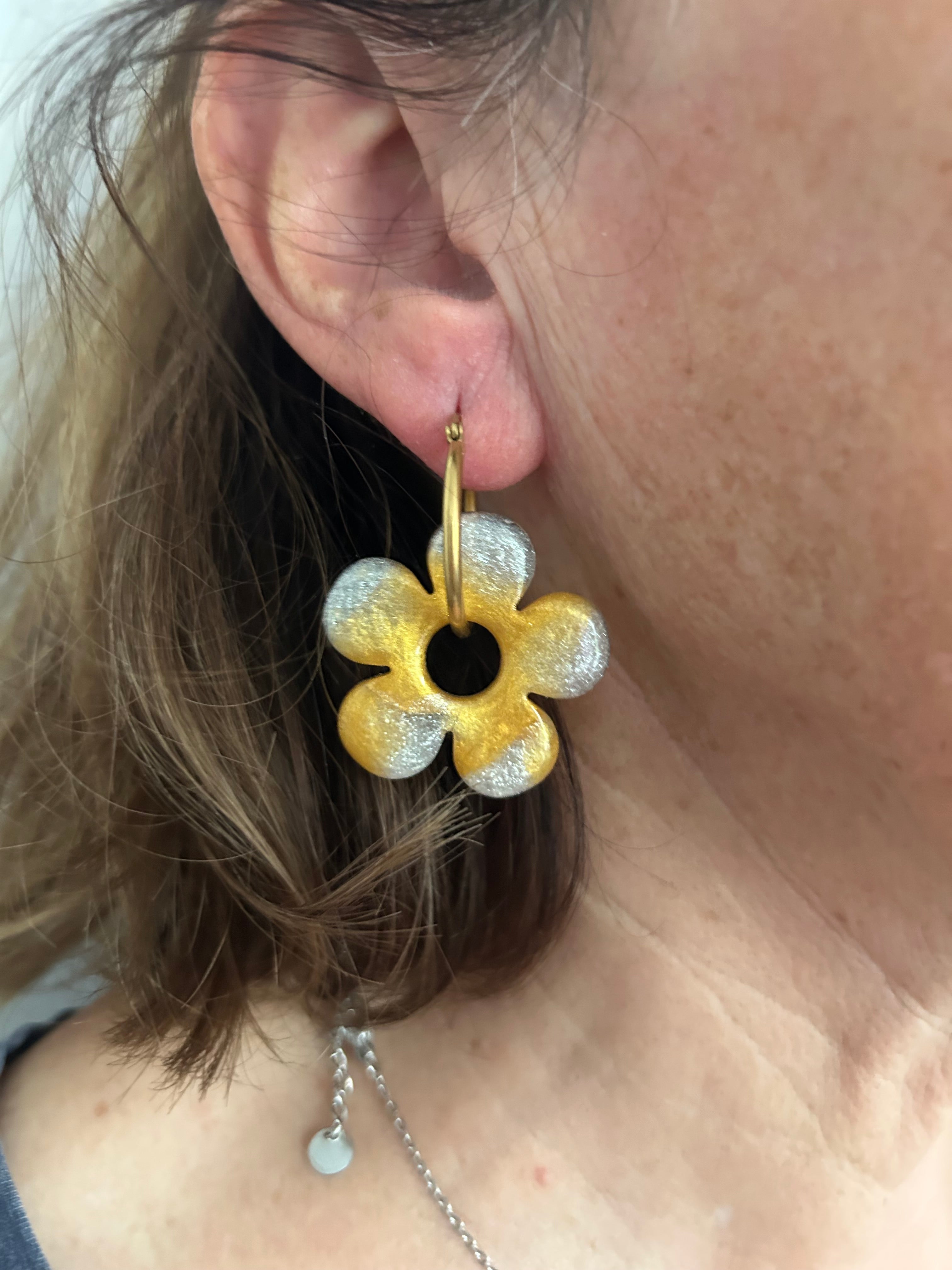 Pampilles fleuri plusieurs coloris disponibles