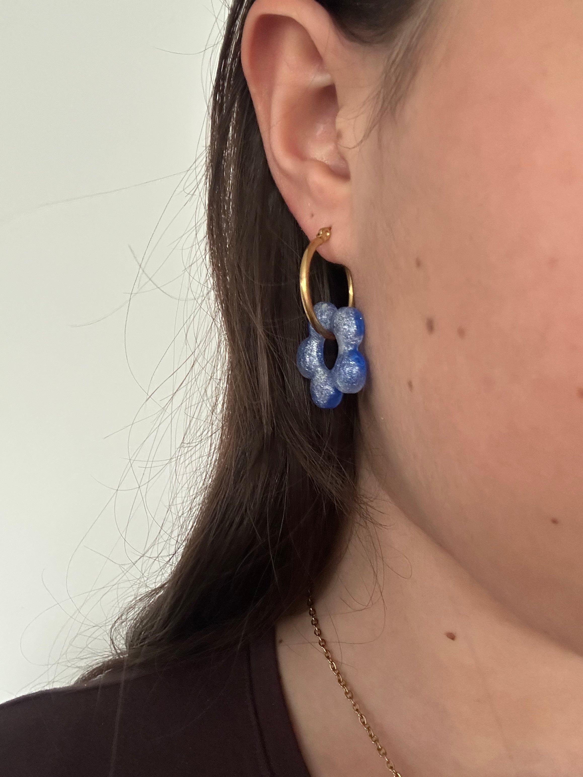 pampilles petite fleur plusieurs coloris disponibles