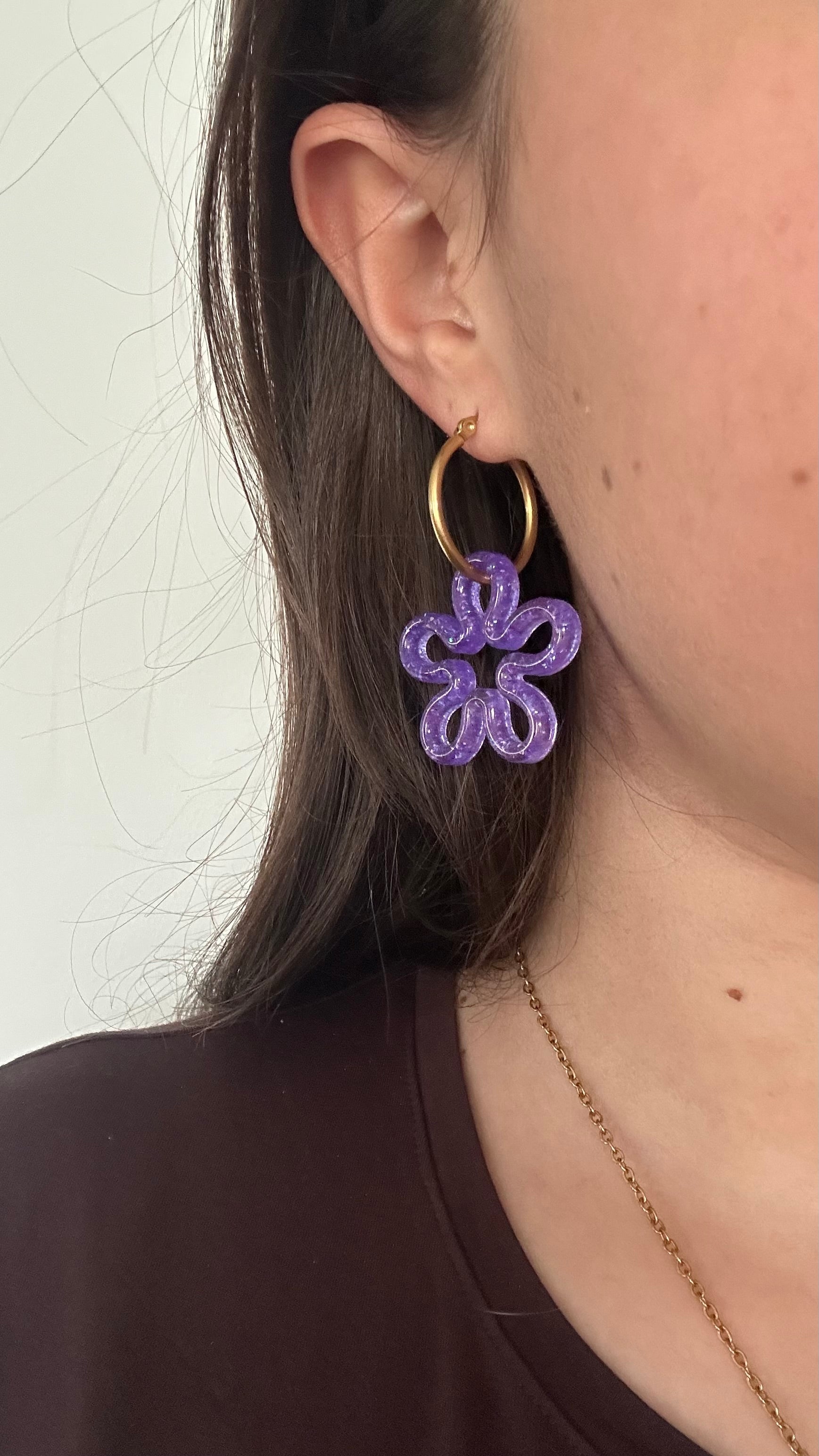 Pampilles fleura plusieurs coloris disponibles