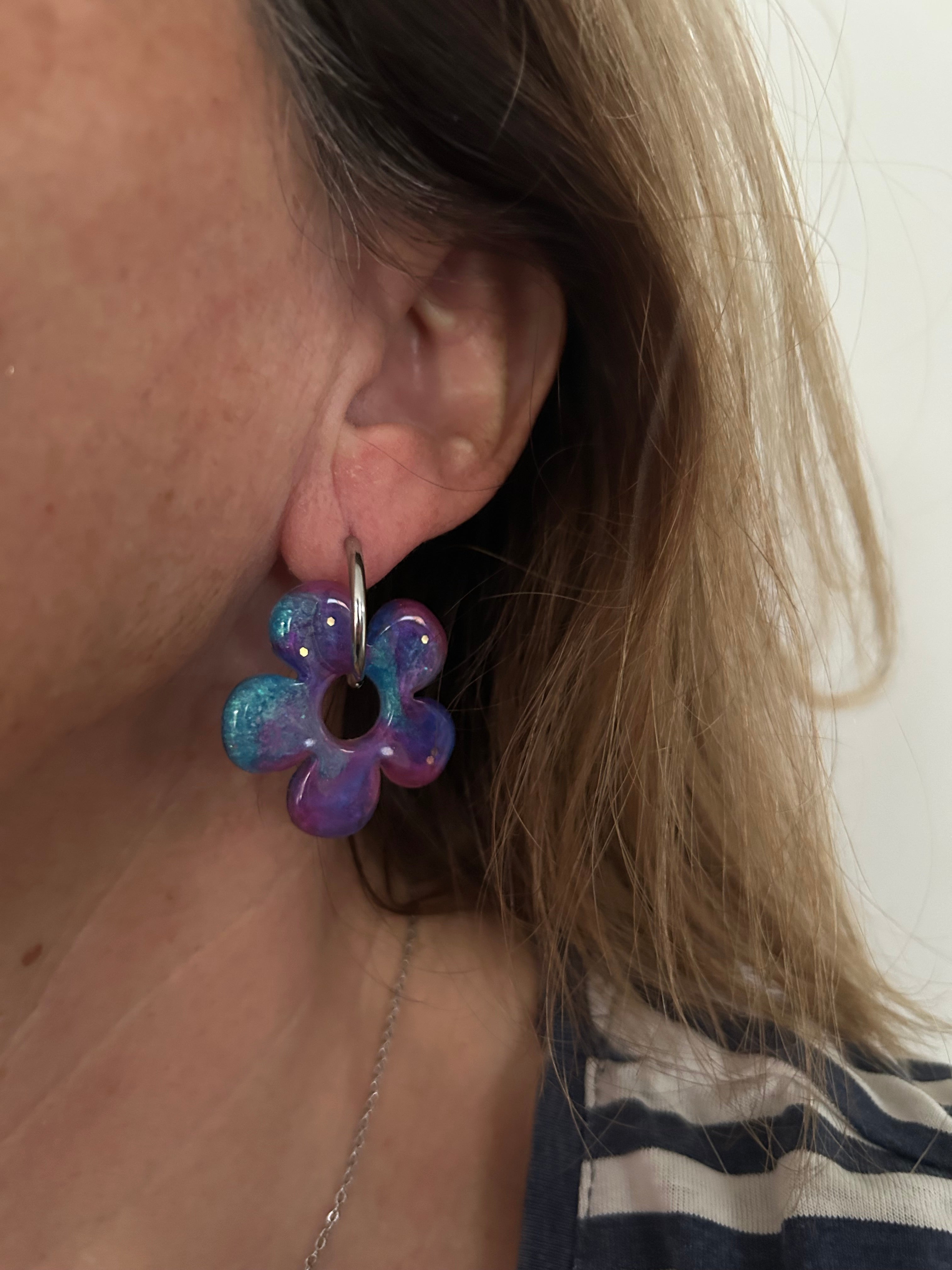 Pampilles fleuri plusieurs coloris disponibles