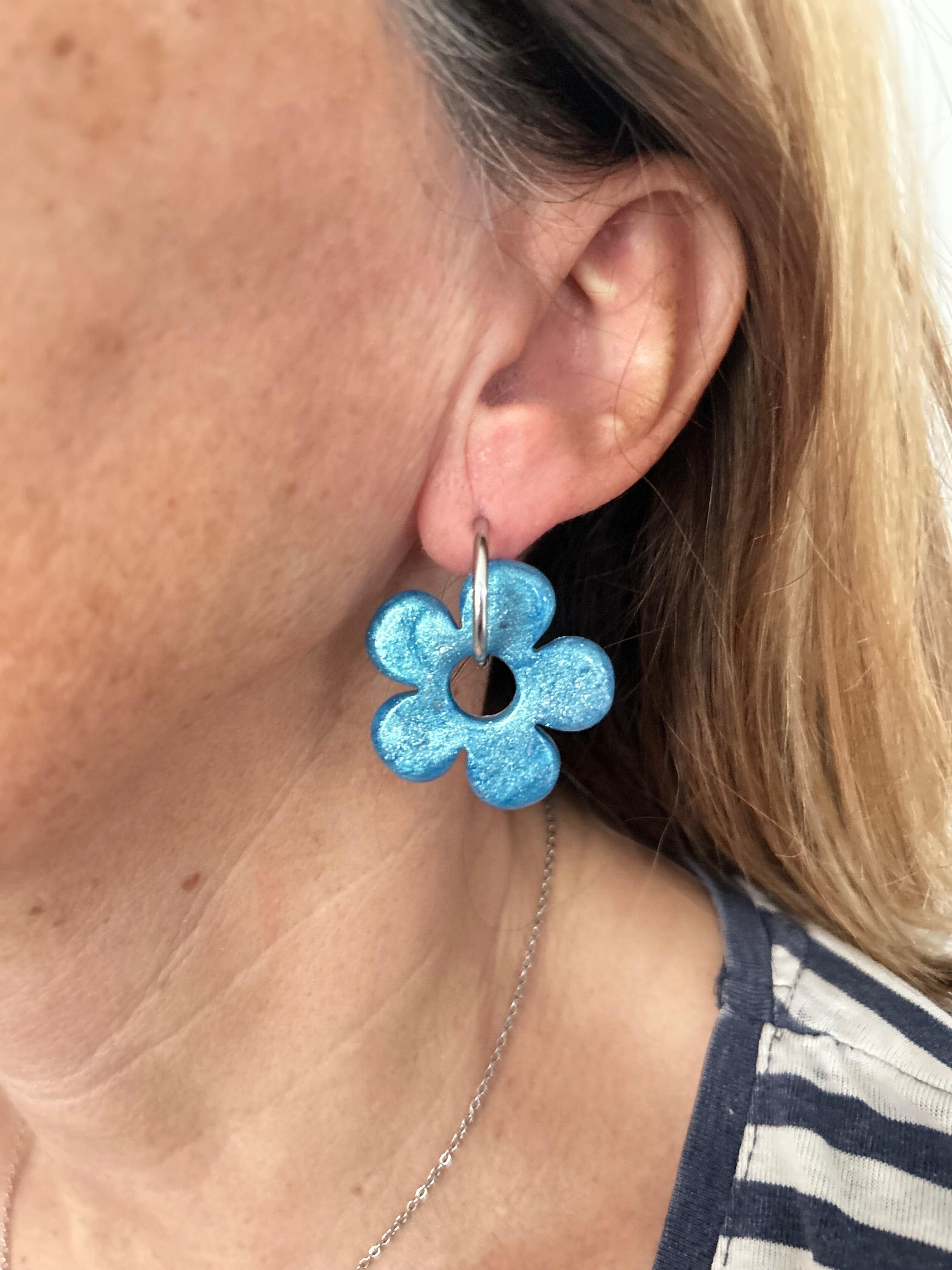 Pampilles fleuri plusieurs coloris disponibles