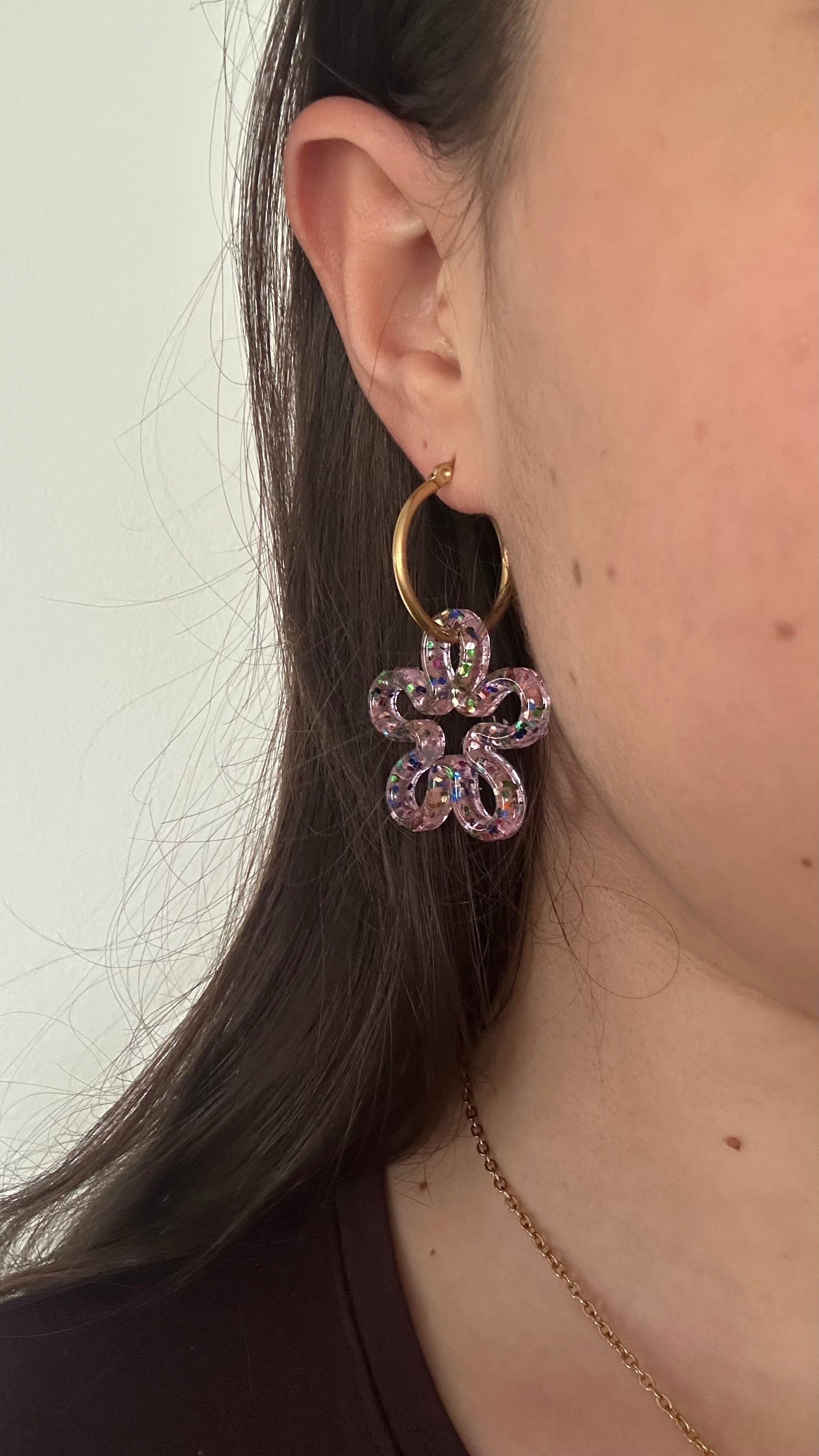 Pampilles fleura plusieurs coloris disponibles