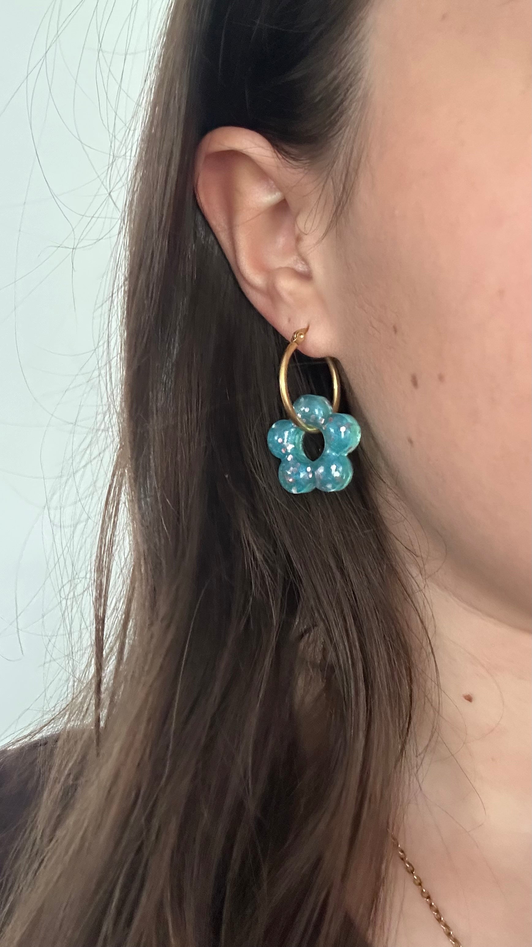 pampilles petite fleur plusieurs coloris disponibles