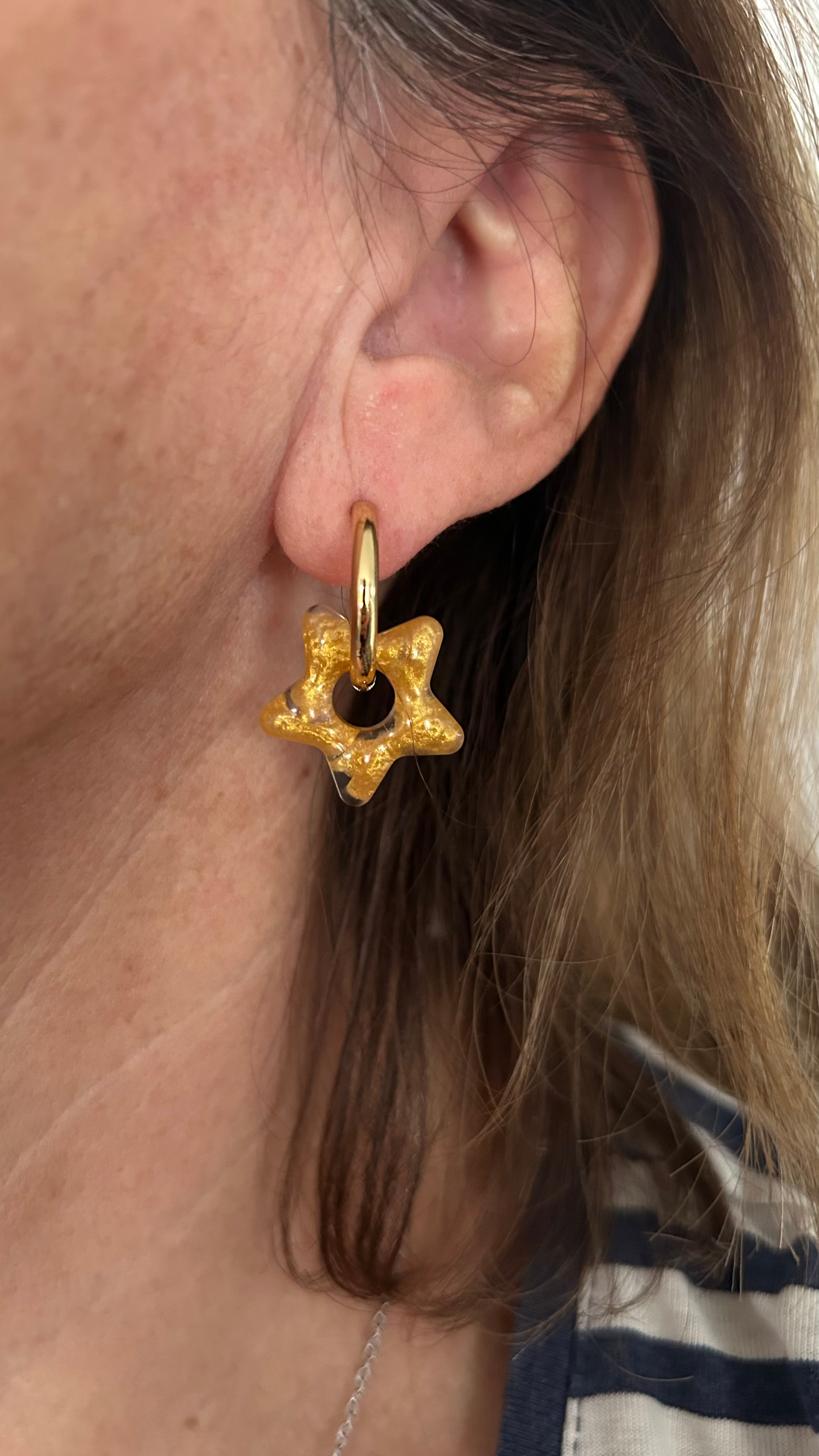 pampilles étoile plusieurs coloris disponibles