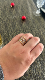 bague bi-color