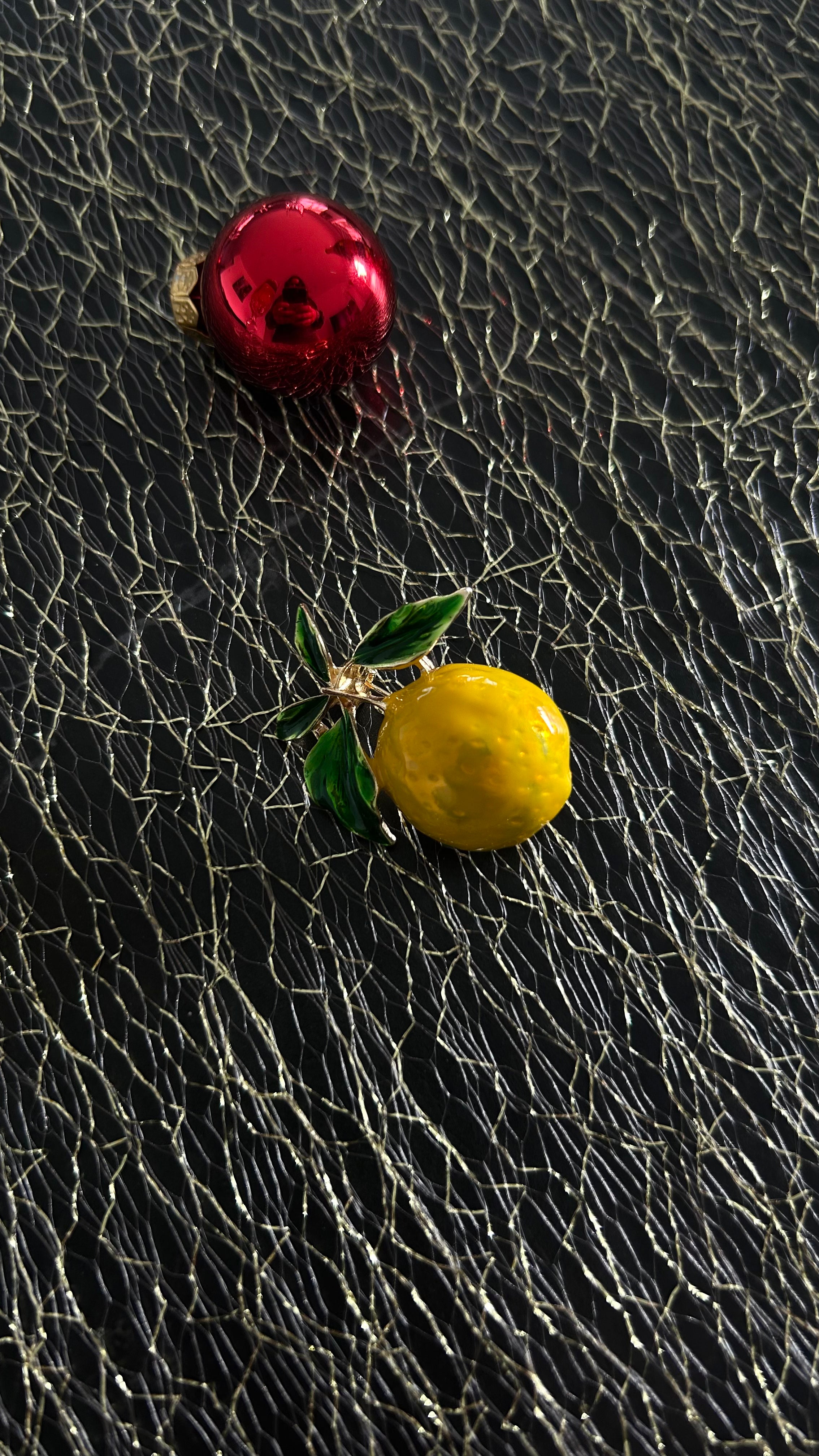 Broche citron