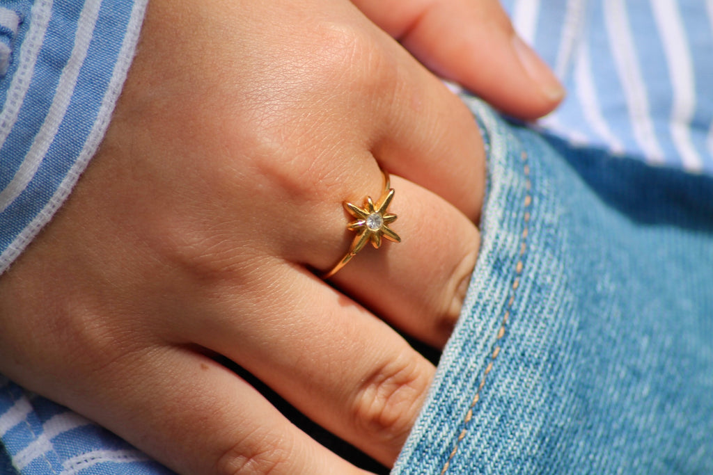 Bague brillante